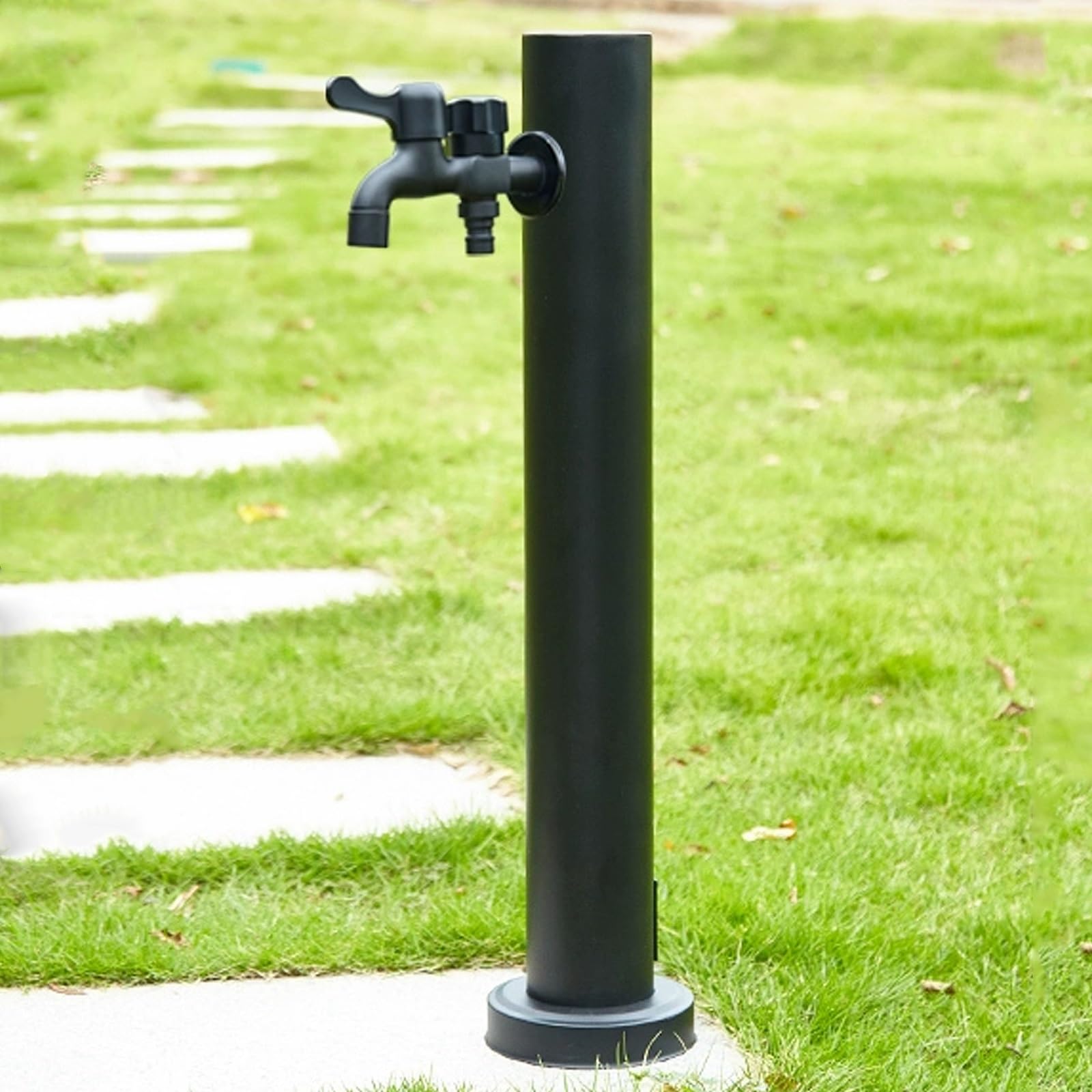 ZYCHSJXA Outdoor Garden Water Column with Flexible Hose & Faucet - 60cm Irrigation Solution for Homes Yards Accessory Villas Patios