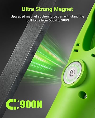 Miniatura 4 de EDISHINE Luz de trabajo LED de 2000 lúmenes, luz de trabajo bajo el capó de 15 pies, luz LED COB regulable con cable SJTW calibre 16, imán fuerte,