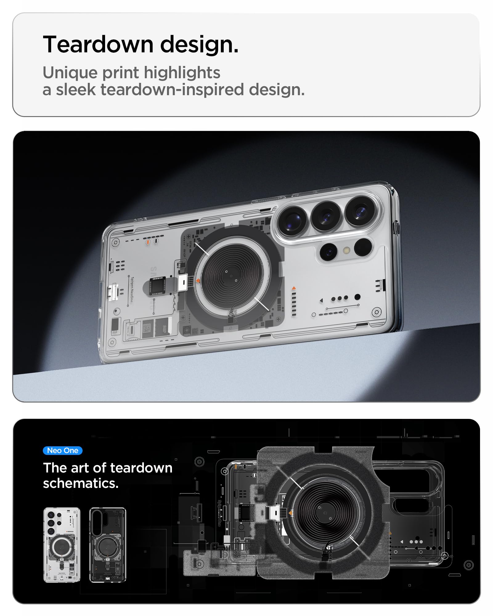 Spigen Cover per Samsung Galaxy S26 Ultra, Ultra Hybrid MagFit, Compatibile con MagSafe - Neo One