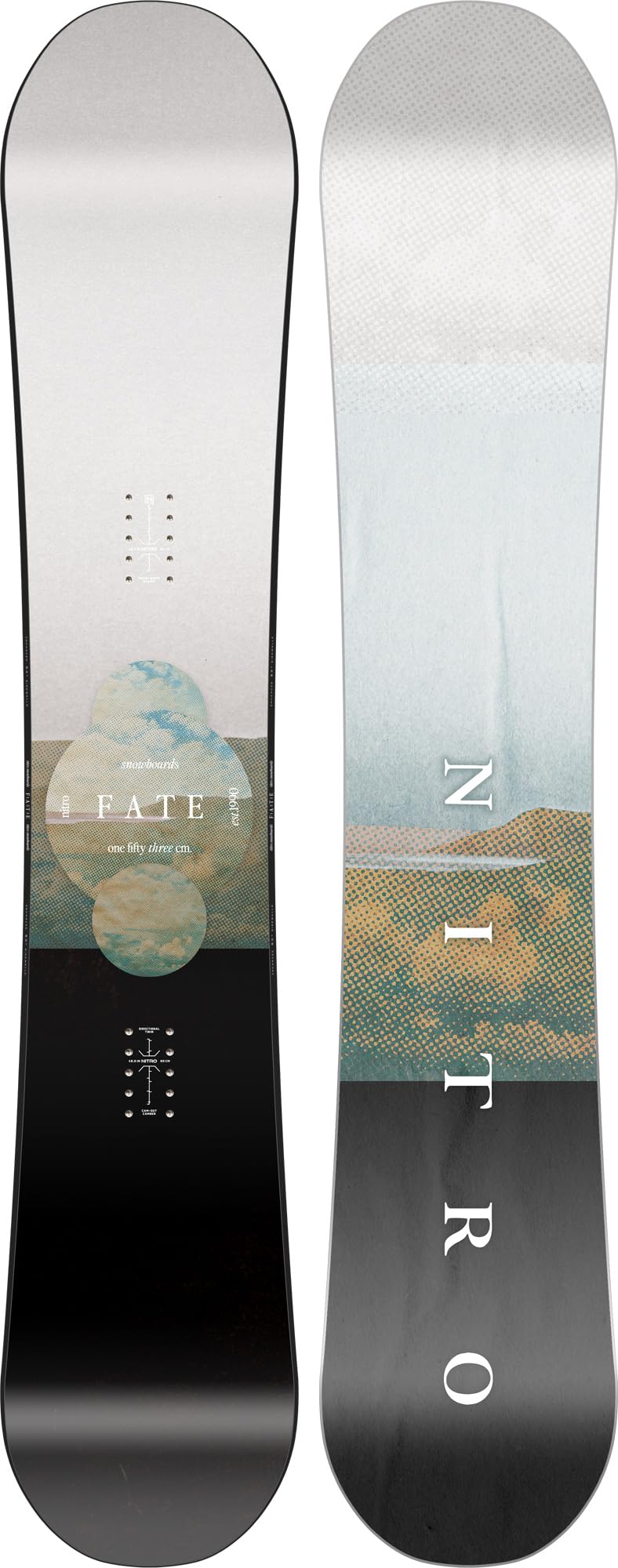 Nitro Fate Womens Snowboard,153cm