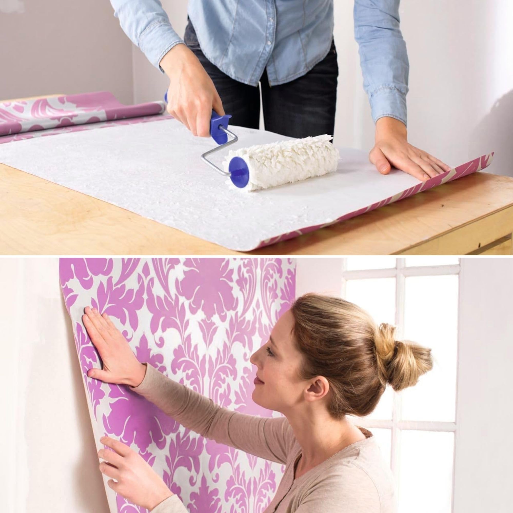 UHU Fix And Fertig Colle Papier Peint Prête À L Emploi 15m2 Pot 2,5 Kg