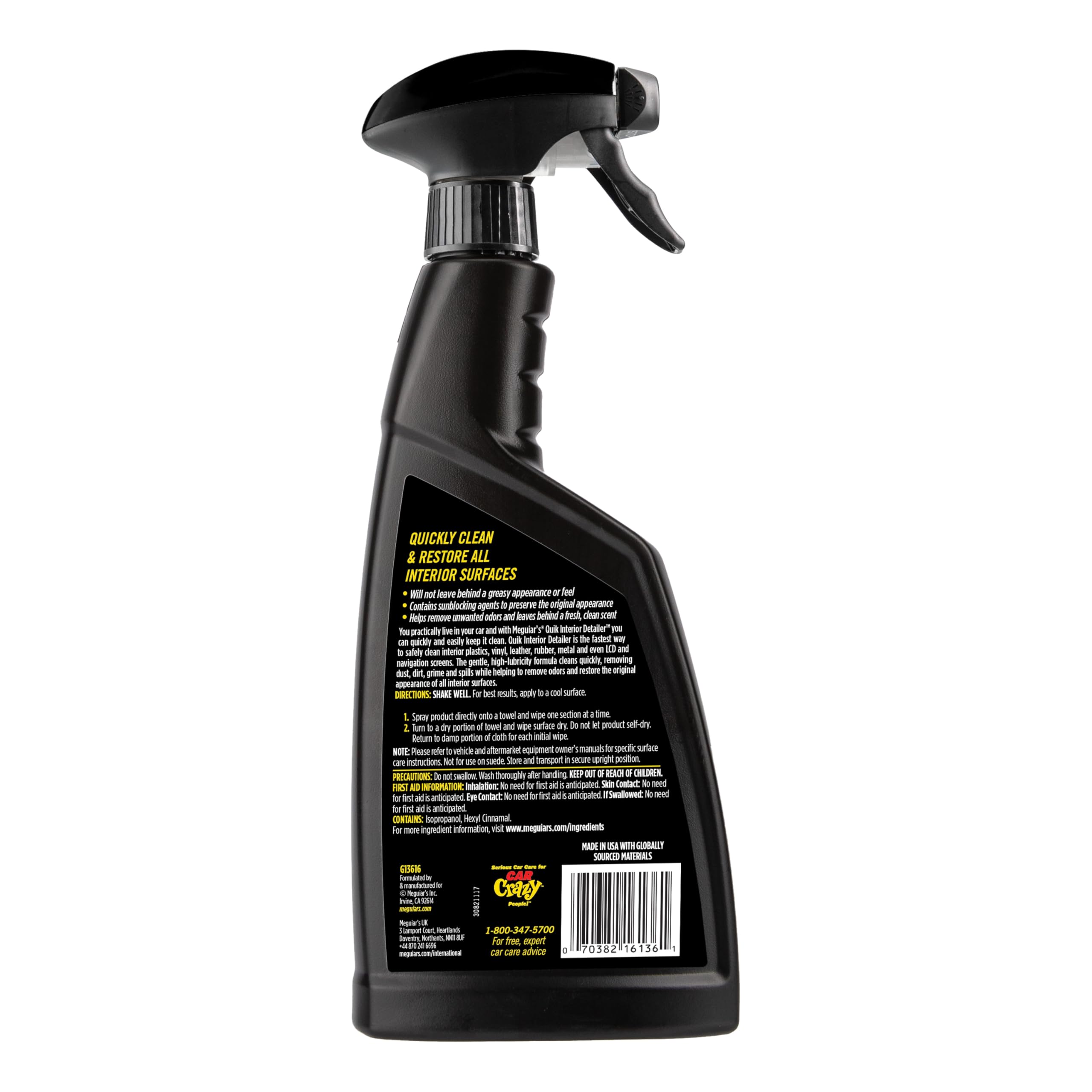 Meguiar's Gold Class Rich Leather Cleaner & Conditioner - 15.2 Oz Spray Bottle
