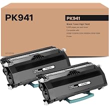 PK941 Black Toner Cartridge 2-Pack for 2330 2350 2330d/dn 2350d/dn Printer