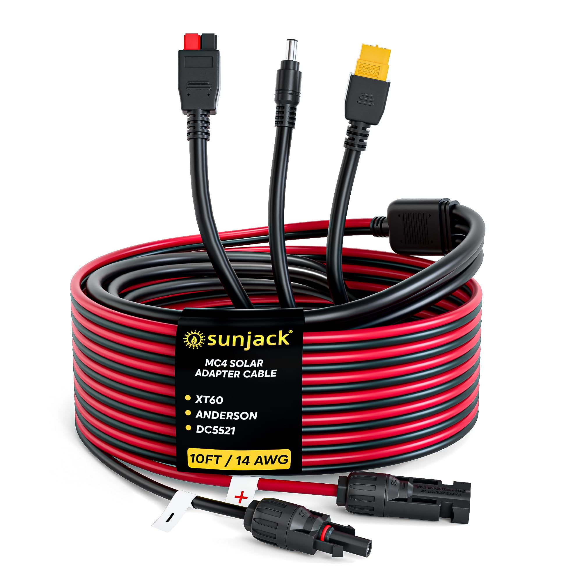 Amazon.com: SunJack MC4 Solar Panel to Power Station Adapter Cable