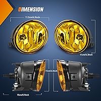 Vista 7 de Nilight Conjunto de luz antiniebla compatible con Nissan Armada 2005 2006 2007 2004 2005 2006 2007 2008 2009 2010 2011 2012 2013 2014 2015 Titan