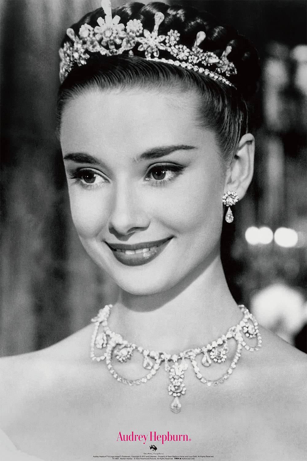 オードリーヘップバーン Amazon.co.jp: トライエックス ポスター Roman Holiday
