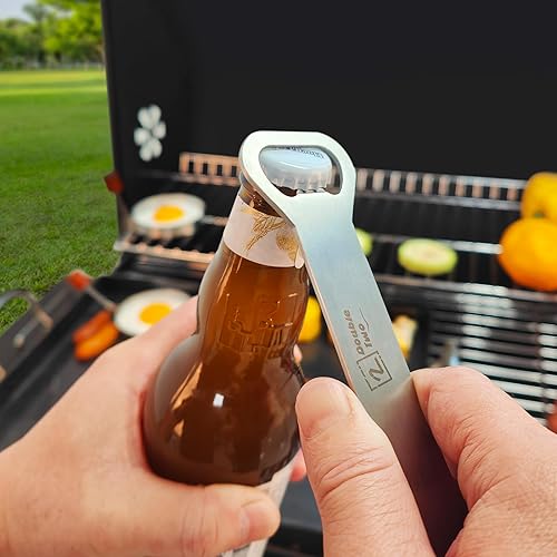 Miniatura 3 de DOBLE DOS  Cesta de parrilla de acero inoxidable resistente, cestas de parrilla para parrilla al aire libre, cesta de parrilla de verduras, cestas