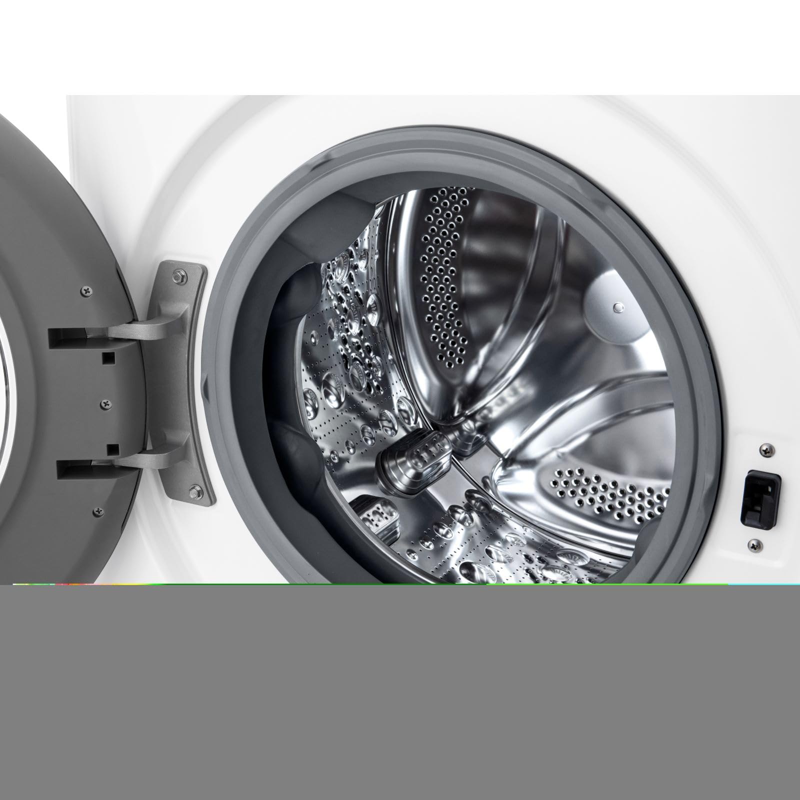 LG D2R3S08NSWW Lavasciuga Slim 8/5kg AI DD, Classe E, 1200 Giri, AI Wash, Vapore