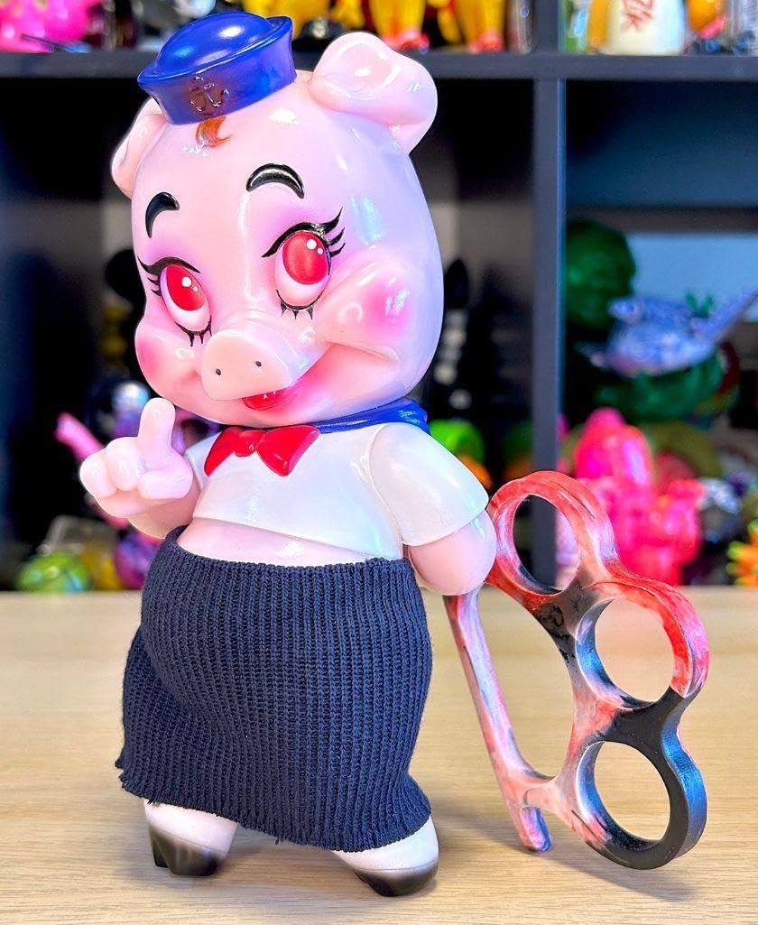 Black Book Toy Piggumsソフビ BlackBook Toy Pumpkin King Piggums ソフビ