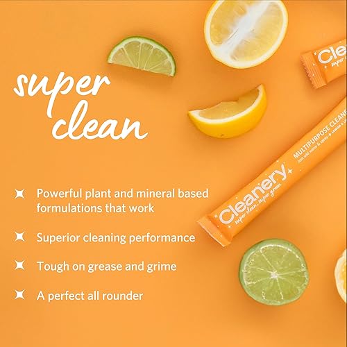 Miniatura 10 de Cleanery Kit de inicio de limpieza para el hogar, 2 repuestos de polvo en aerosol limpiador, 1 repuesto de jabón líquido para manos, 2 botellas de