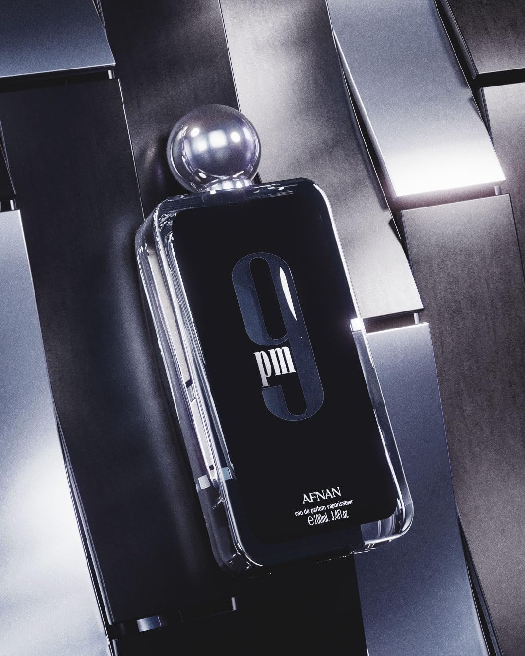 9PM Eau de Parfum 100 ml, würziger Duft mit Vanille und Tonka, intensiver Duft für den Abend