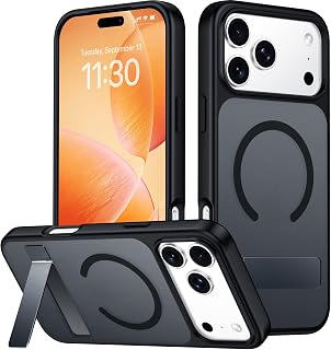 SPIDERCASE for iPhone 18 Pro Max Case/iPhone 17 Pro Max Case,Magnetic,Black