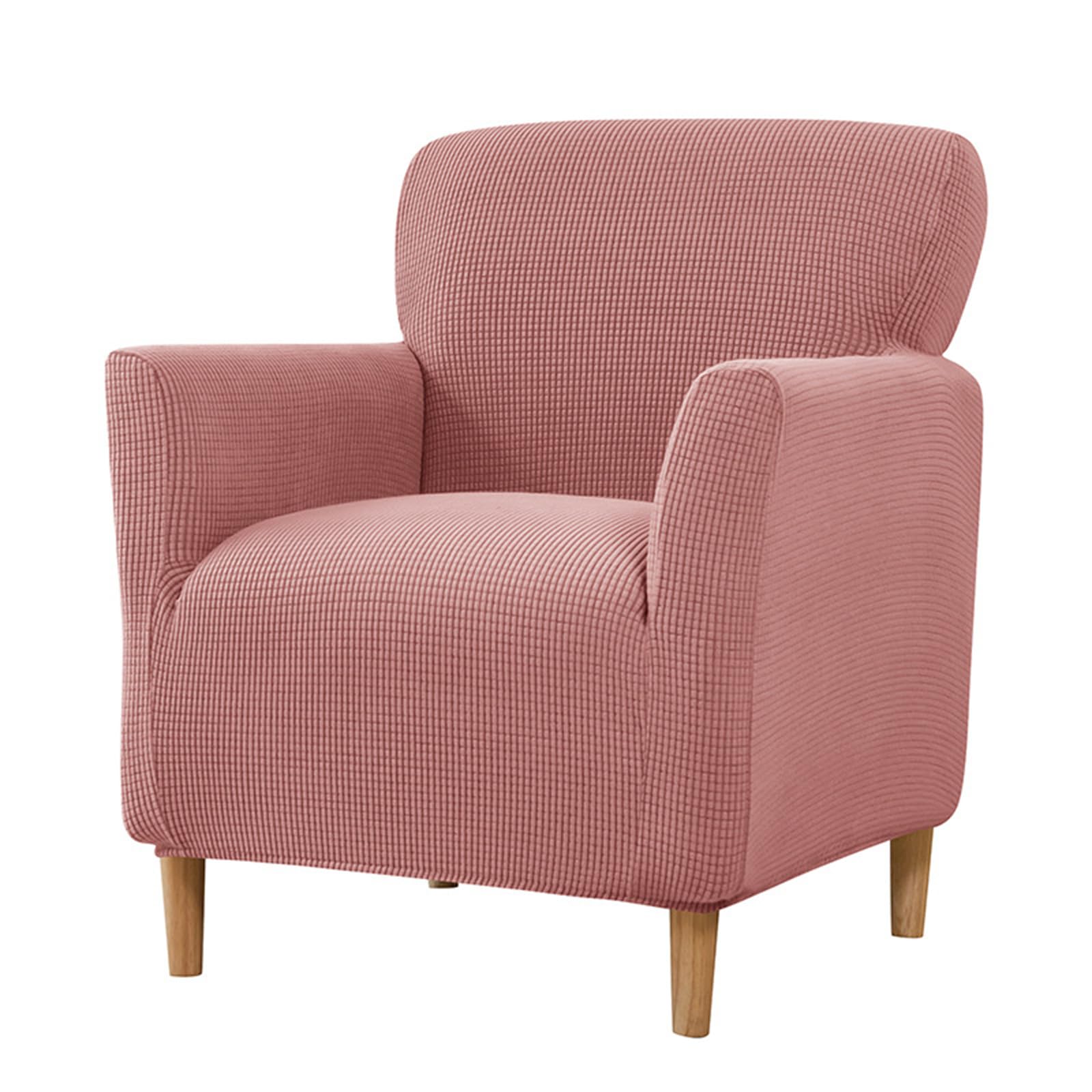 Nucelit Single Chair Sleeve Elegant Corn Fleece Chair Slipcover Providing a Warm and Inviting Home Interiors Decoration Single Sofa Slipcover