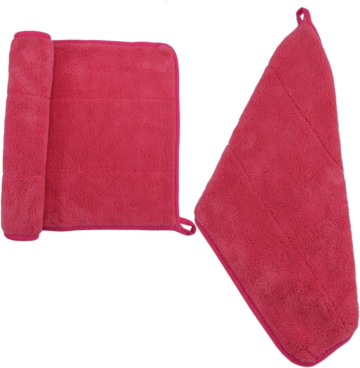 Multipurpose Highly Absorbent Washcloths Kitchen Bath Hands Towels Cars Wash Towels (12, Coffee)