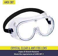 Vista 3 de YunTuo Paquete de 2 gafas de seguridad y 6 pares de protectores laterales para gafas de ojos, gafas de seguridad con lado para protección ocular