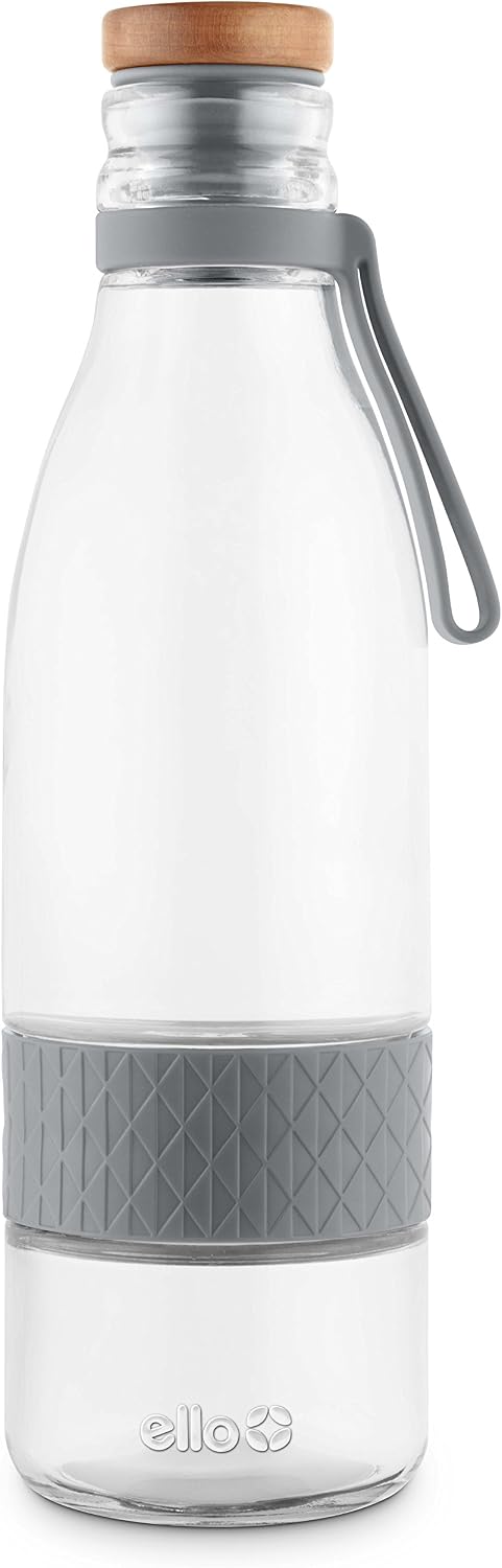 Ello Zest Glass Infuser Bottle 20 Oz