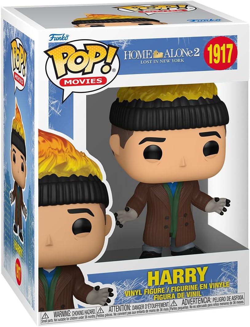 Funko POP! Movies: Home Alone 2 - Harry Lime | Official Comedy Merch - Collectable Vinyl Figurine for Shelf Display - Birthday Gift Idea for Fans and Collectors
