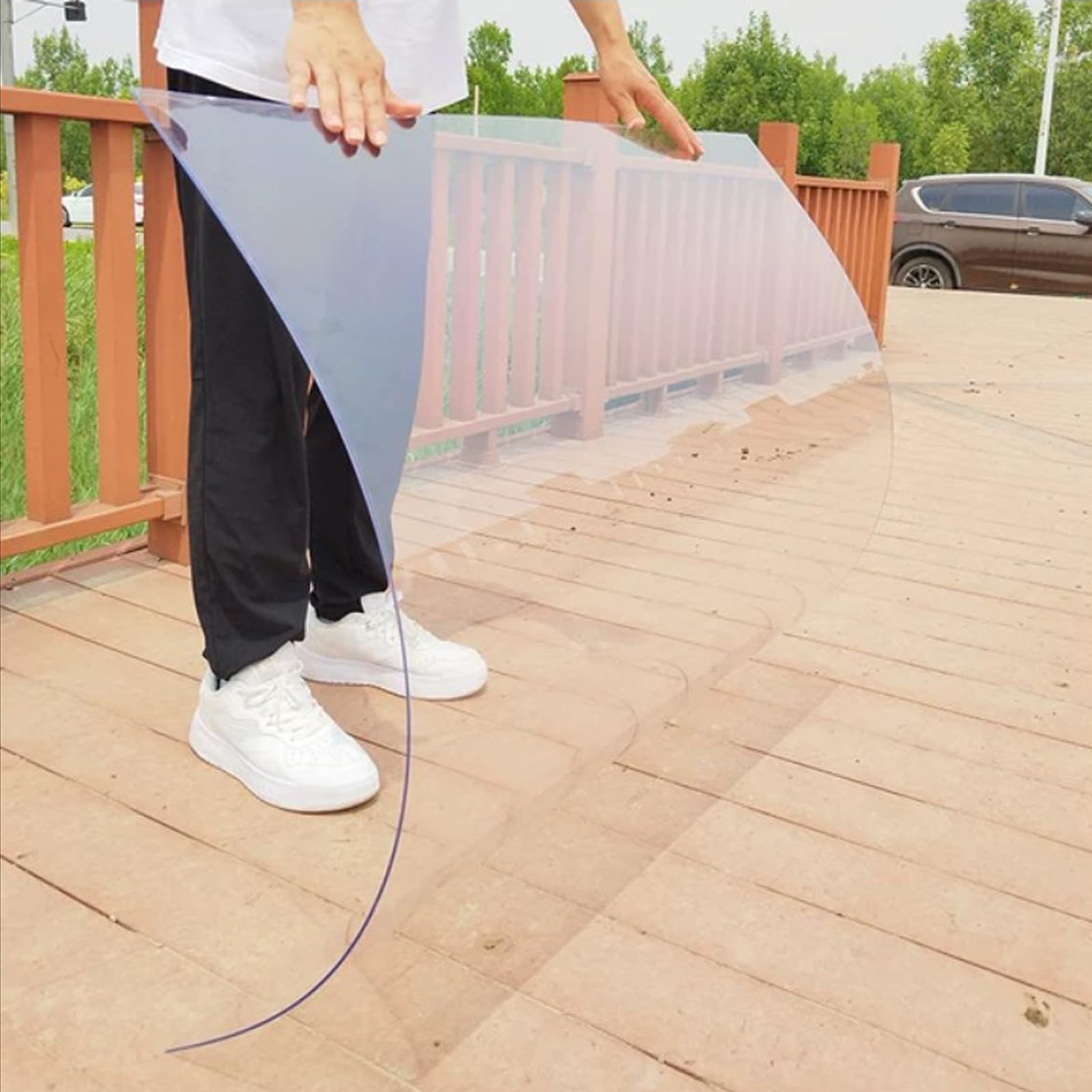 Láminas acrílicas transparentes con alta protección UV y resistencia