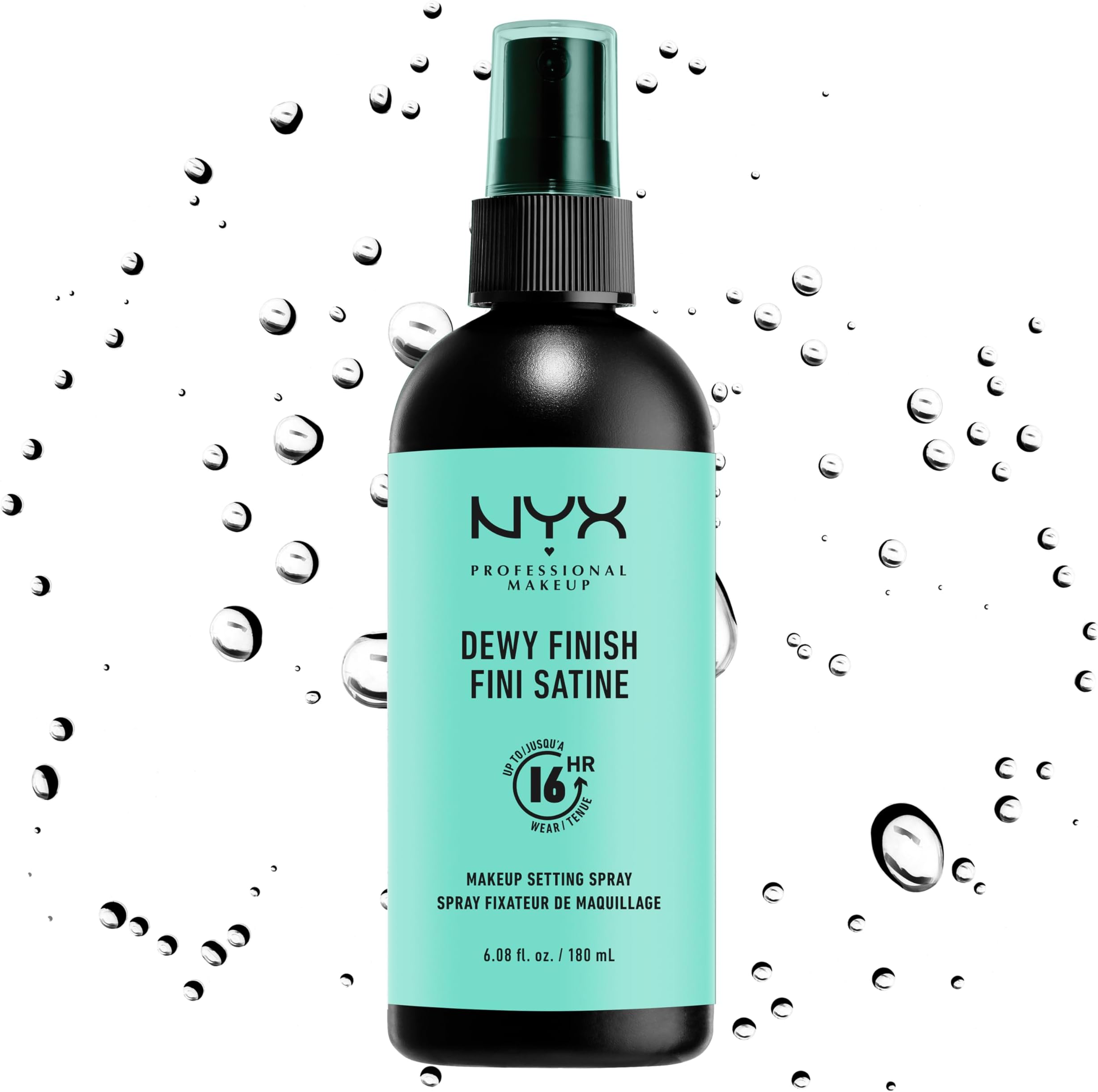 NYX Professional Makeup Makeup Setting Spray - Condensation Finish Jumbo Size Long Lasting Vegan Formula