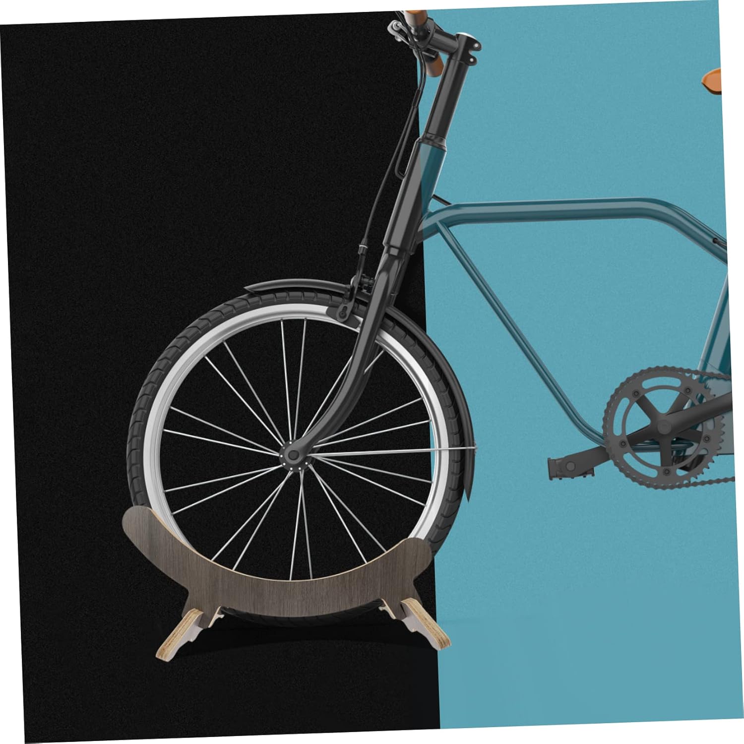 Detachable Bike Holder Cycle Rear Bracket Kickstand for Storage Rack Display