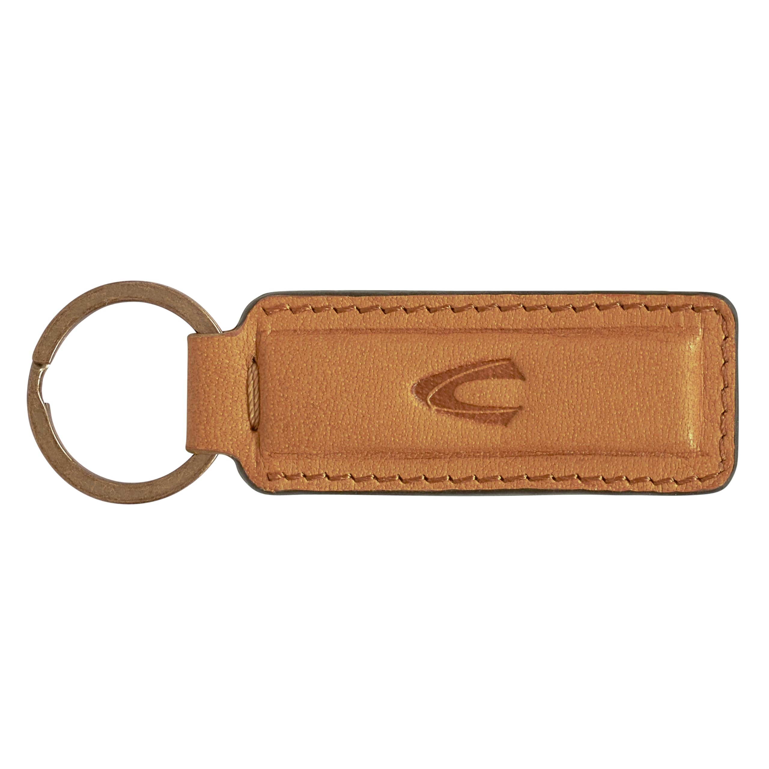 camel active Nimbus Men's Key Ring Small Cognac, Cognac, 9,5x0,4x3, 004194