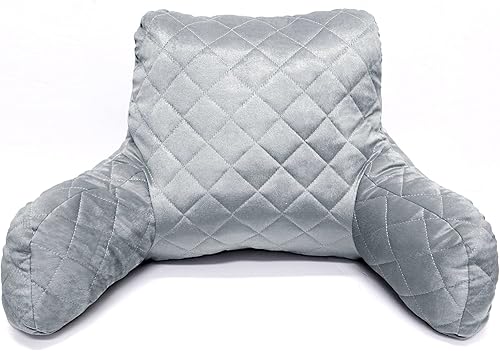 Miniatura 6 de Home Soft Things DO-IT-Yourself - Funda de almohada acolchada de terciopelo para lectura y relleno, respaldo para tumbona y reposabrazos para