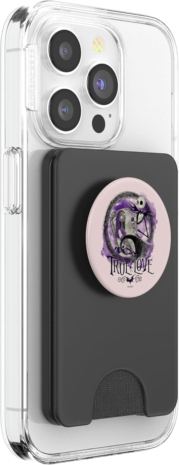 Disney Nightmare Before Christmas Valentines Jack True Love PopSockets PopWallet for MagSafe