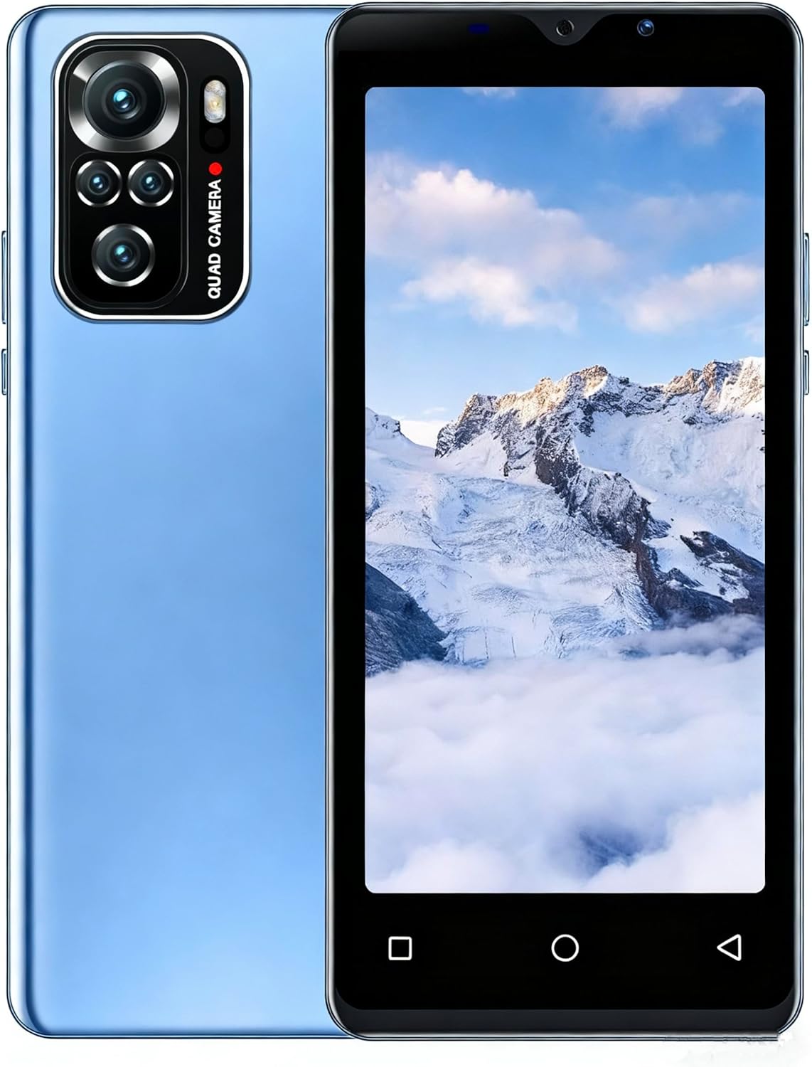 Unlocked Smartphones, 4.42" Android 8.1, 1+8GB RAM, 1500mAh Mini Phone (Black-1)