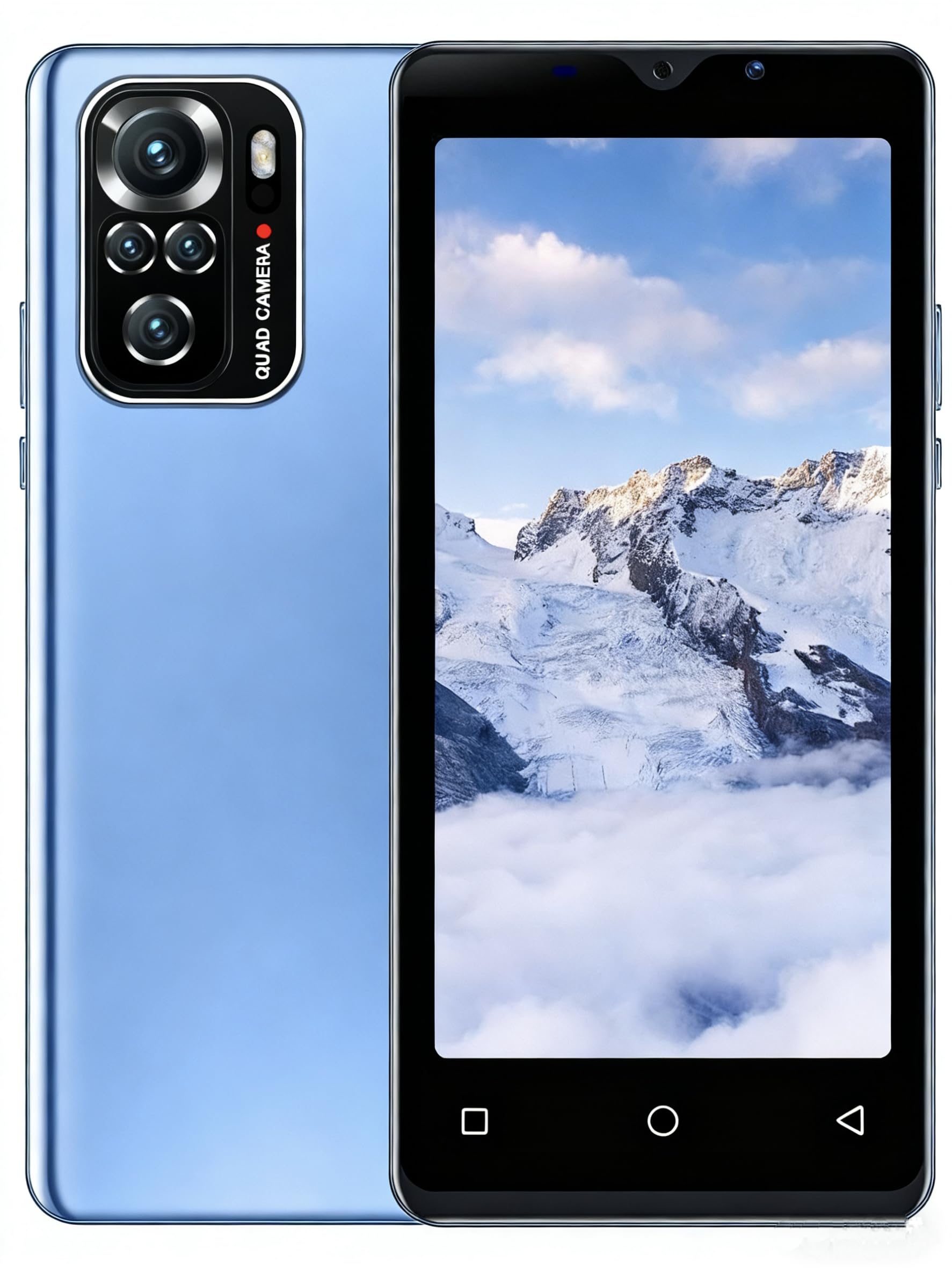 Generic Unlocked Smartphones, Android 8.1, 4.42 inch, 1+8G, 1500mAh, Mini Phone, Blue