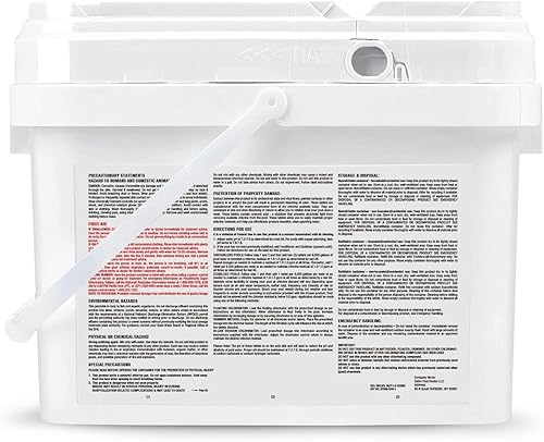 Miniatura 2 de Tabletas de cloro de 1 pulgada para piscinas y spas, 5 libras - Pestañas estabilizadas de tricloro de disolución lenta con 90% de cloro disponible