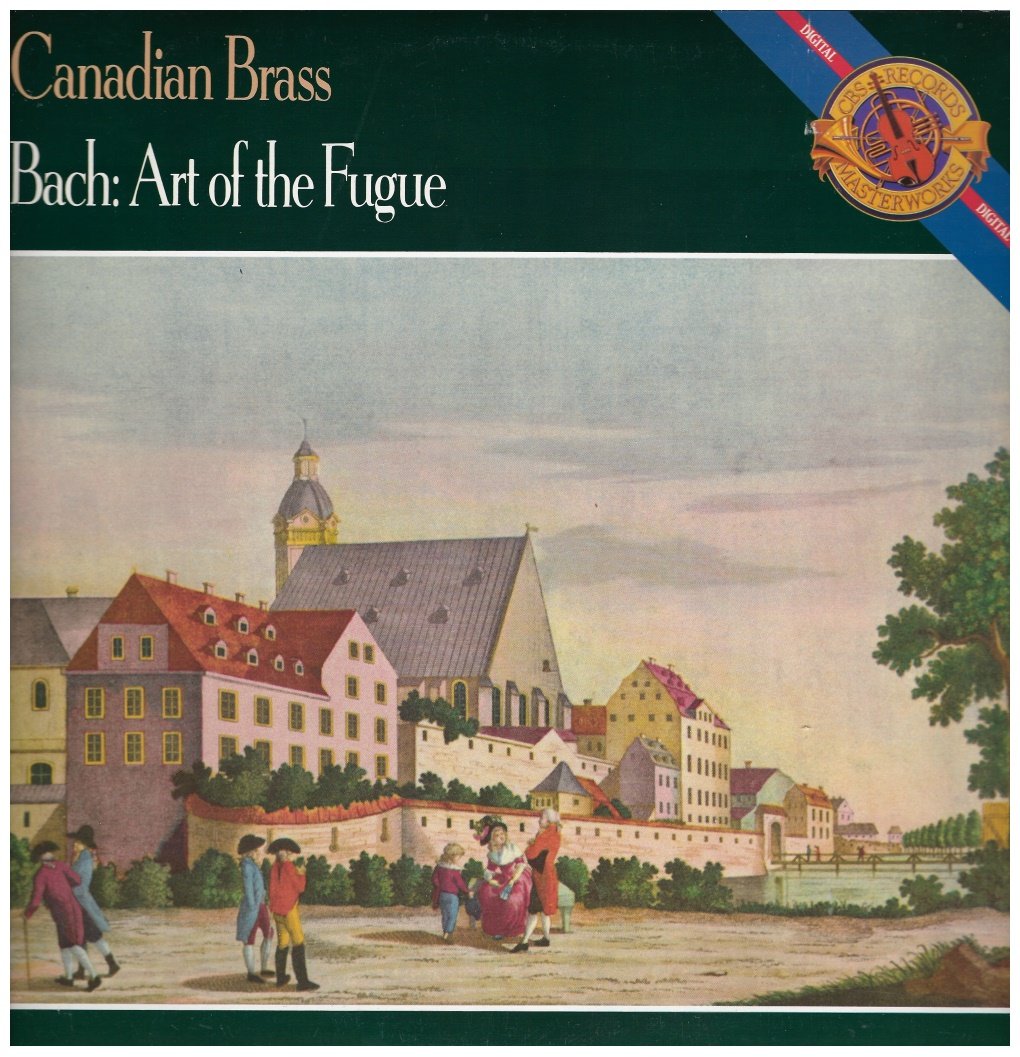 J.S. Bach: The Art of the Fugue [Vinyl LP] Canadian Brass