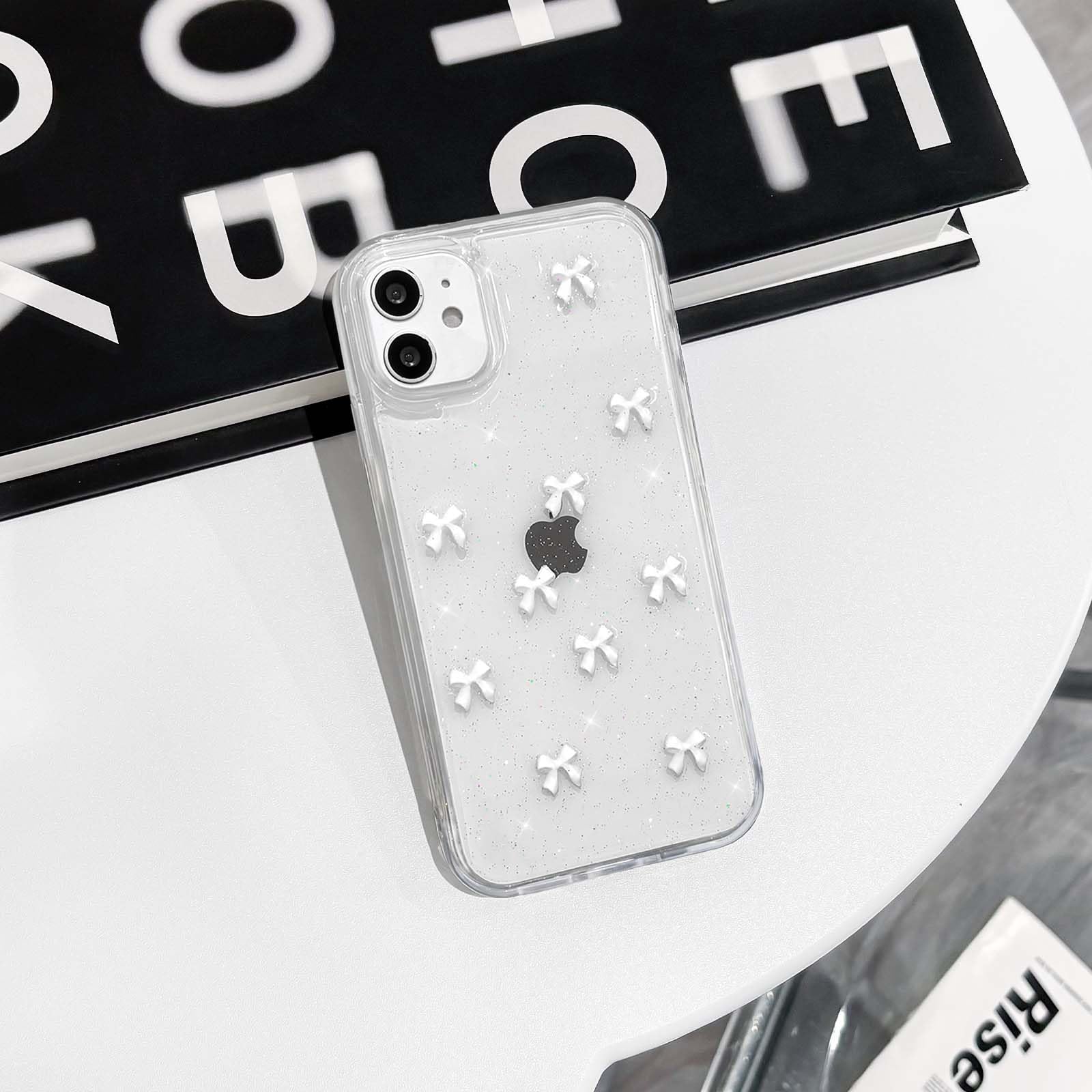 NITITOP Hoesje voor iPhone 12 Pro Schattige Stippenpatroon Polka Dot