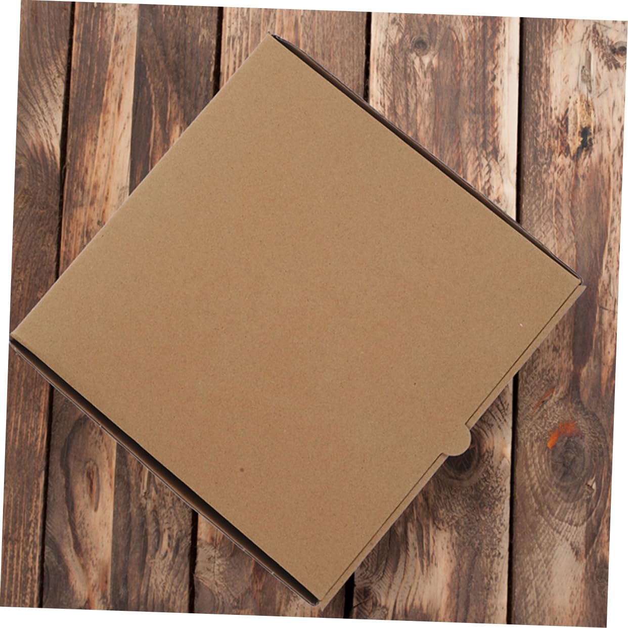 BEBEMOKO Restaurant Pizza Boxes 12pcs Thick Paper Takeout Containers Pizza Holder for