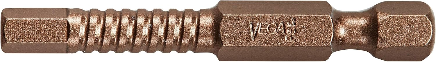 VEGA 6mm HEX Allen Wrench Impact Driver Bits. Impactech Professional Grade 6mm HEX 2” Impact Power Bits Perfect for Ikea Type Furniture P150H060A-5 (Pack of 5)