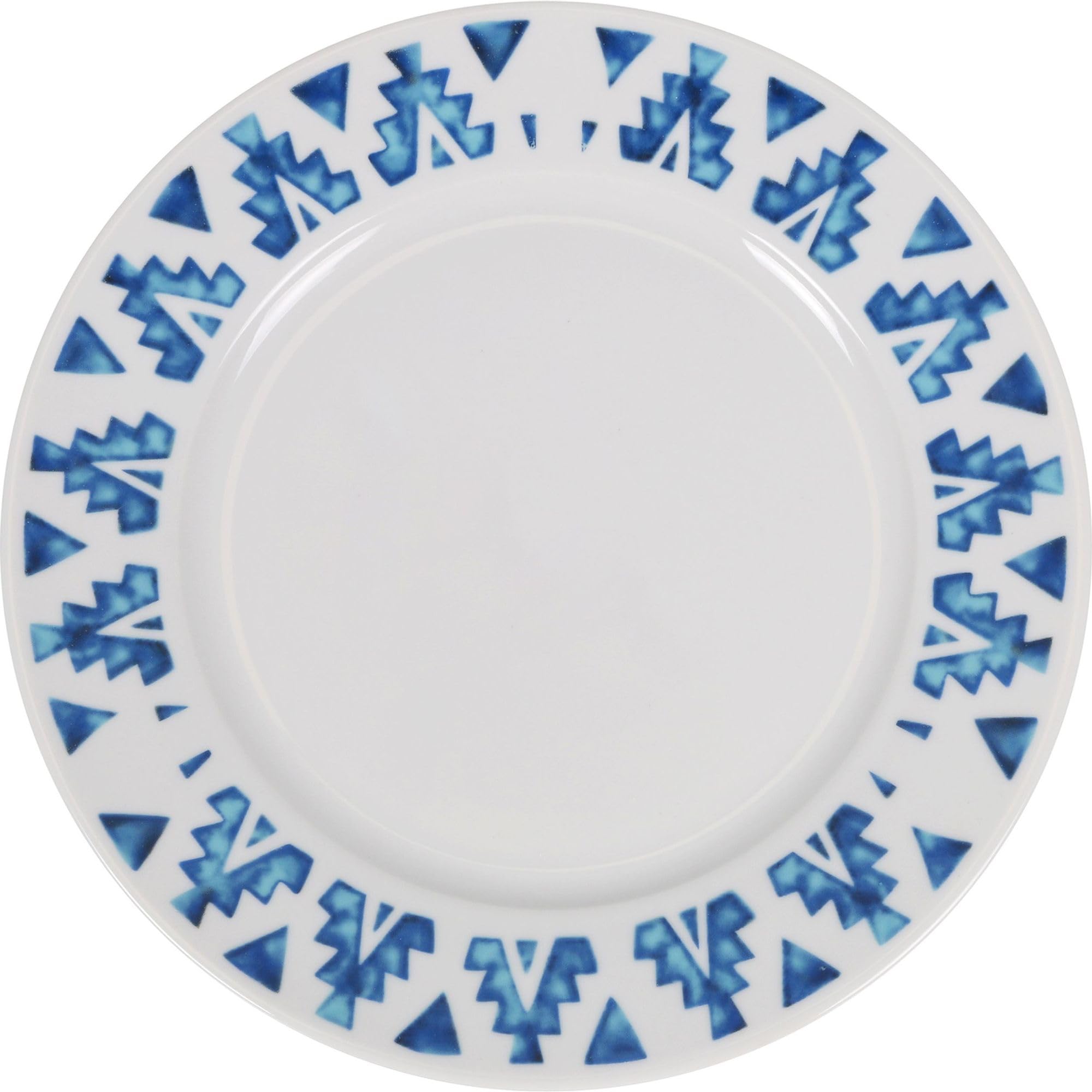 La Mediterránea Vajilla Completa 12 Piezas de Vidrio Templado - 4 Platos Llanos, Hondos y de Postre - Colección Marvin