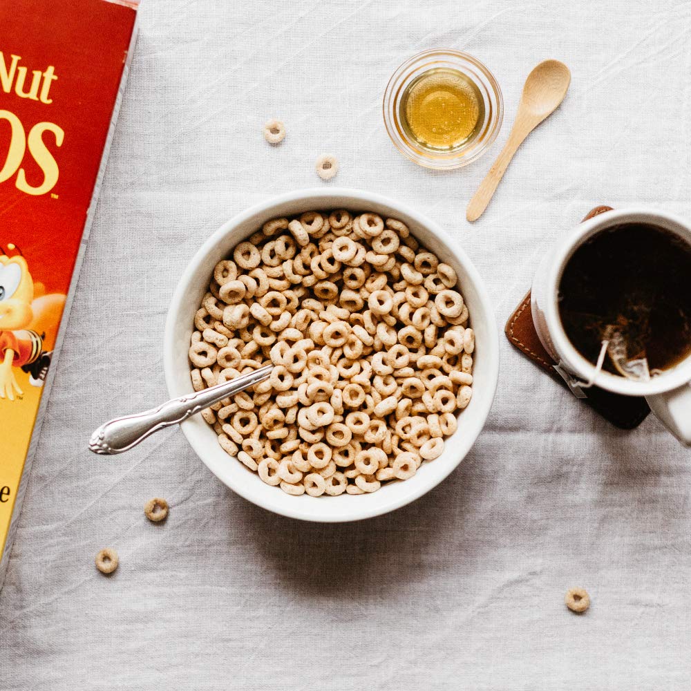 Honey Nut Cheerios Heart Healthy Cereal, Gluten Free Cereal With Whole