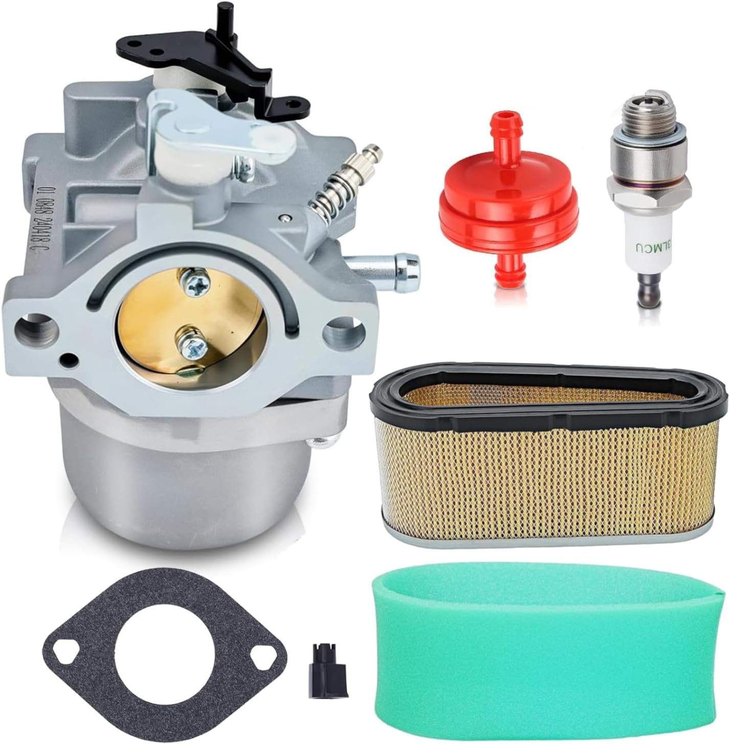 LMT 5-4993 Carburetor + 496894S 496894 Air Filter for 799728 498027 498231 499161