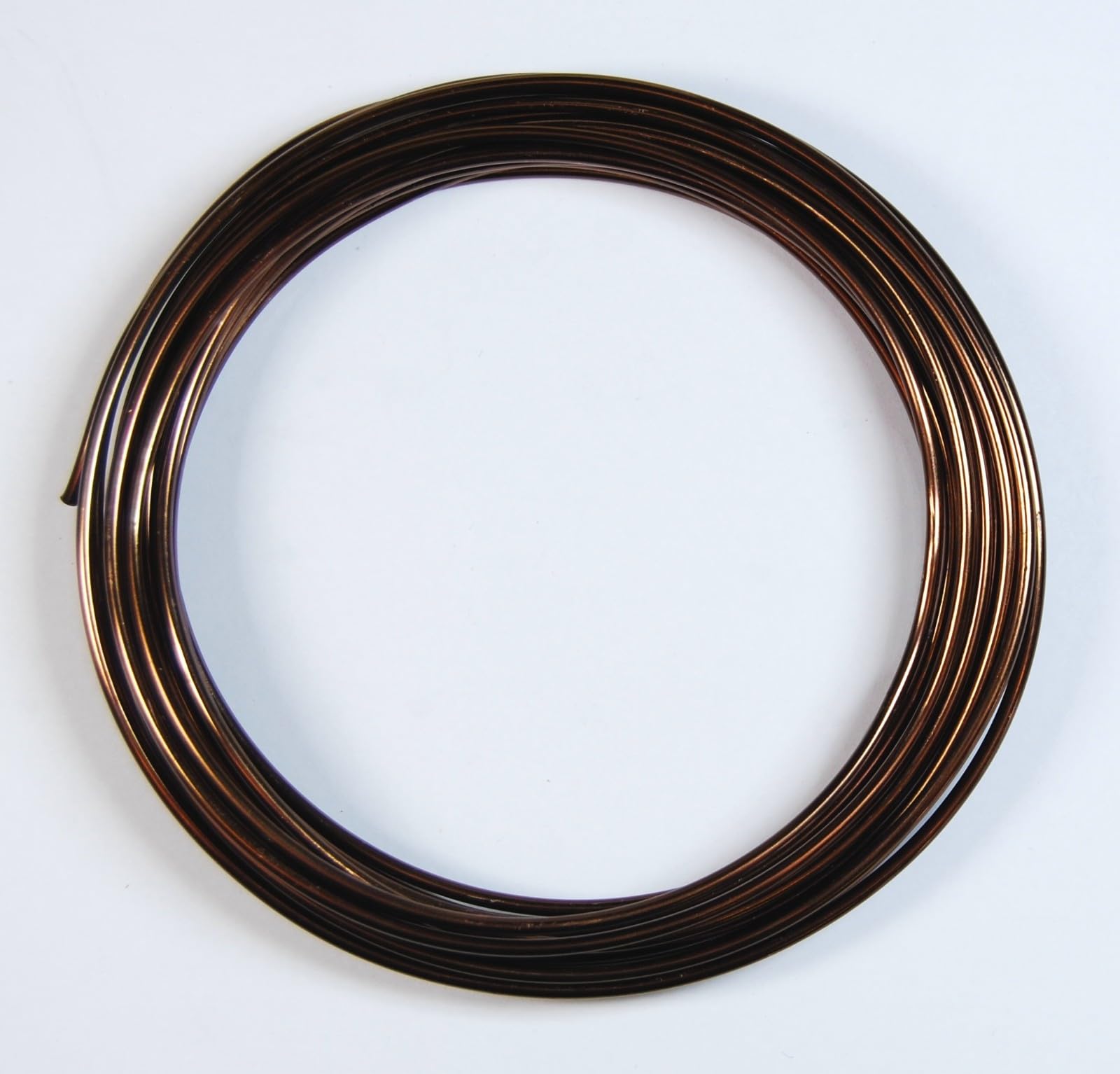 celloexpress Aluminium Craft Wire - 2mm x 5m (Diameter x Length) - Aluminium Wire 12 Guage (Brown)