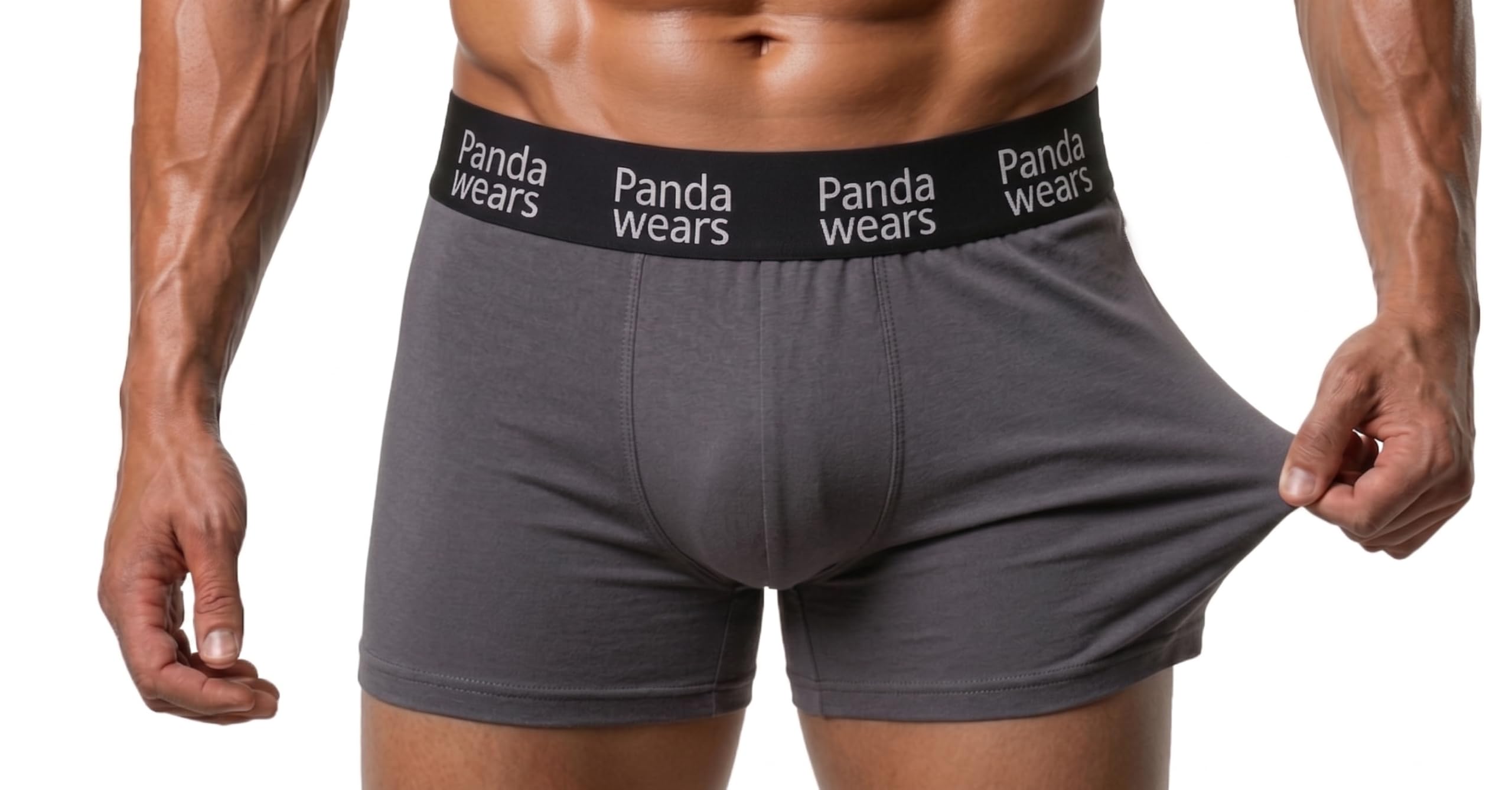 PandaWears® Plus Size Cotton Stretch Trunks for Men (Big & Tall)-image-41