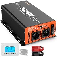 JARXIOKE Inverter 12v 220v Onda Pura 3000W Power Inverter