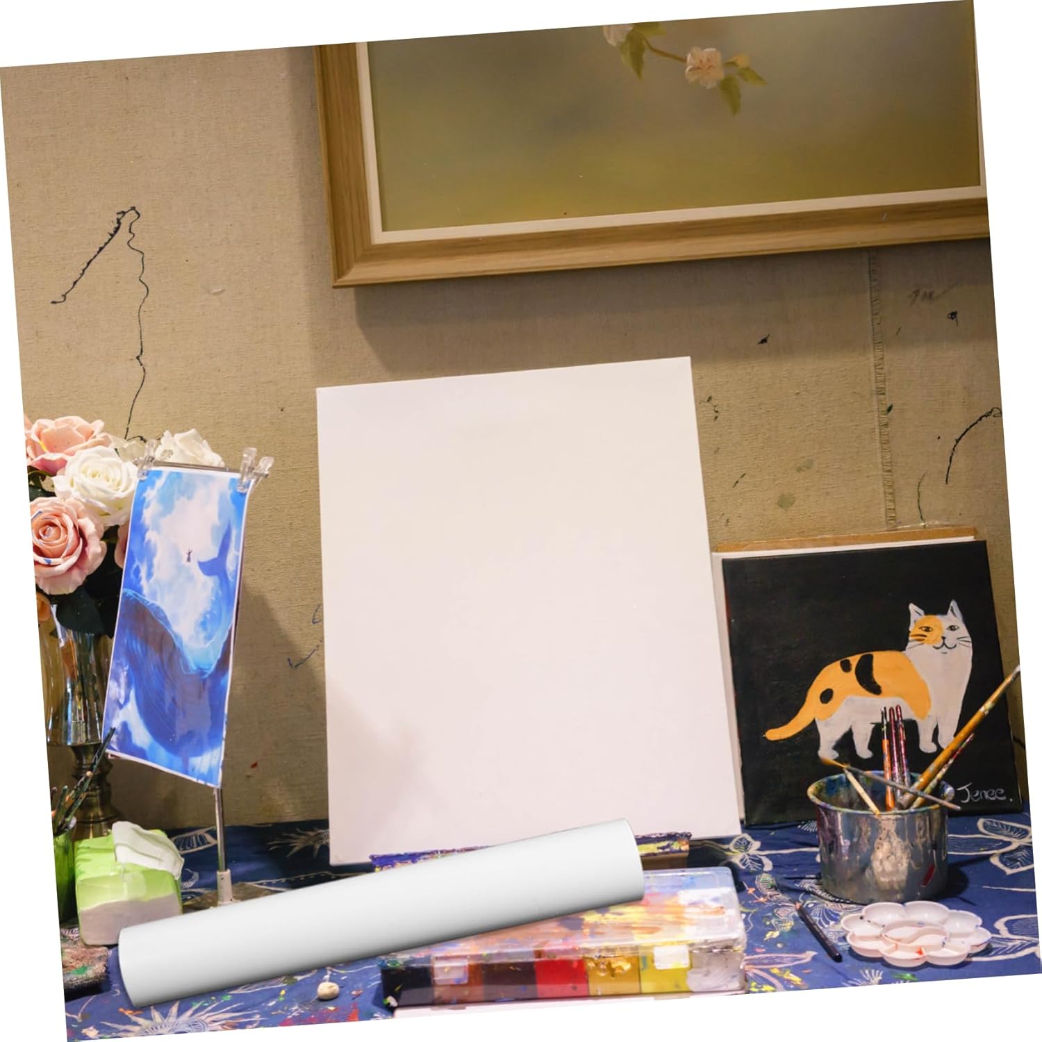 jojofuny 10pcs Poster Tube for Artwork Storage and Transport Document Holder for Mailing Posters Diameter Protects against Bending and Creasing