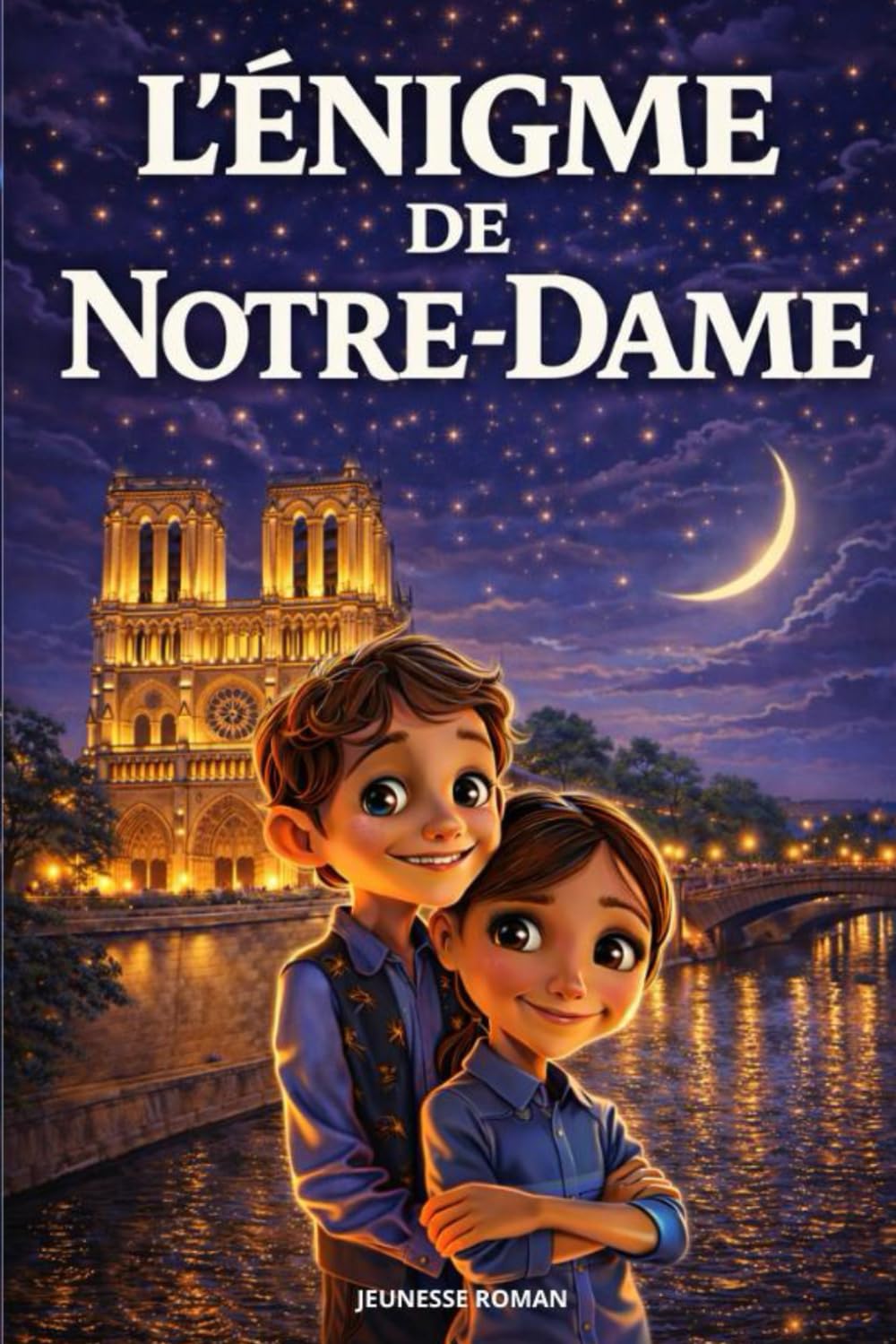 Roman pour enfants de 8 ans à 12 ans: L’Énigme de Notre-Dame est un roman d’aventure illustré mêlant mystères, action et découvertes au cœur de l’histoire. (Les Secrets du Patrimoine)