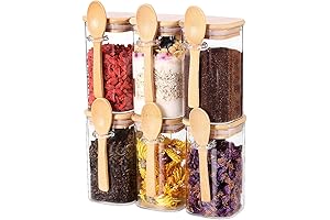 Contenedores de Almacenamiento de Vidrio para Especias SAIOOL