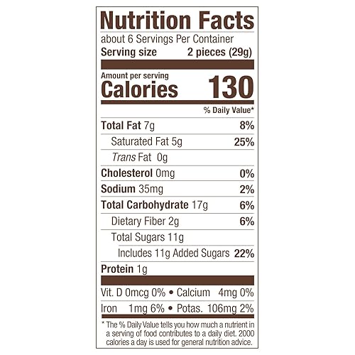 Miniatura 6 de Russell Stover Coco de chocolate oscuro mini bolsa de refuerzo de 6 onzas coco dulce cubierto de rico caramelo de chocolate envuelto individualmente
