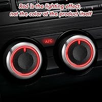 Vista 4 de Frienda 6 piezas de perilla de control de calentador de CA climática, soplador, perilla de control de ventilador, interruptor de CA, botón