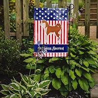 Vista 861 de Caroline's Treasures BB4243GF Bandera de jardín con texto en inglés «Merry Christmas» con texto en inglés «Merry Christmas», bandera decorativa