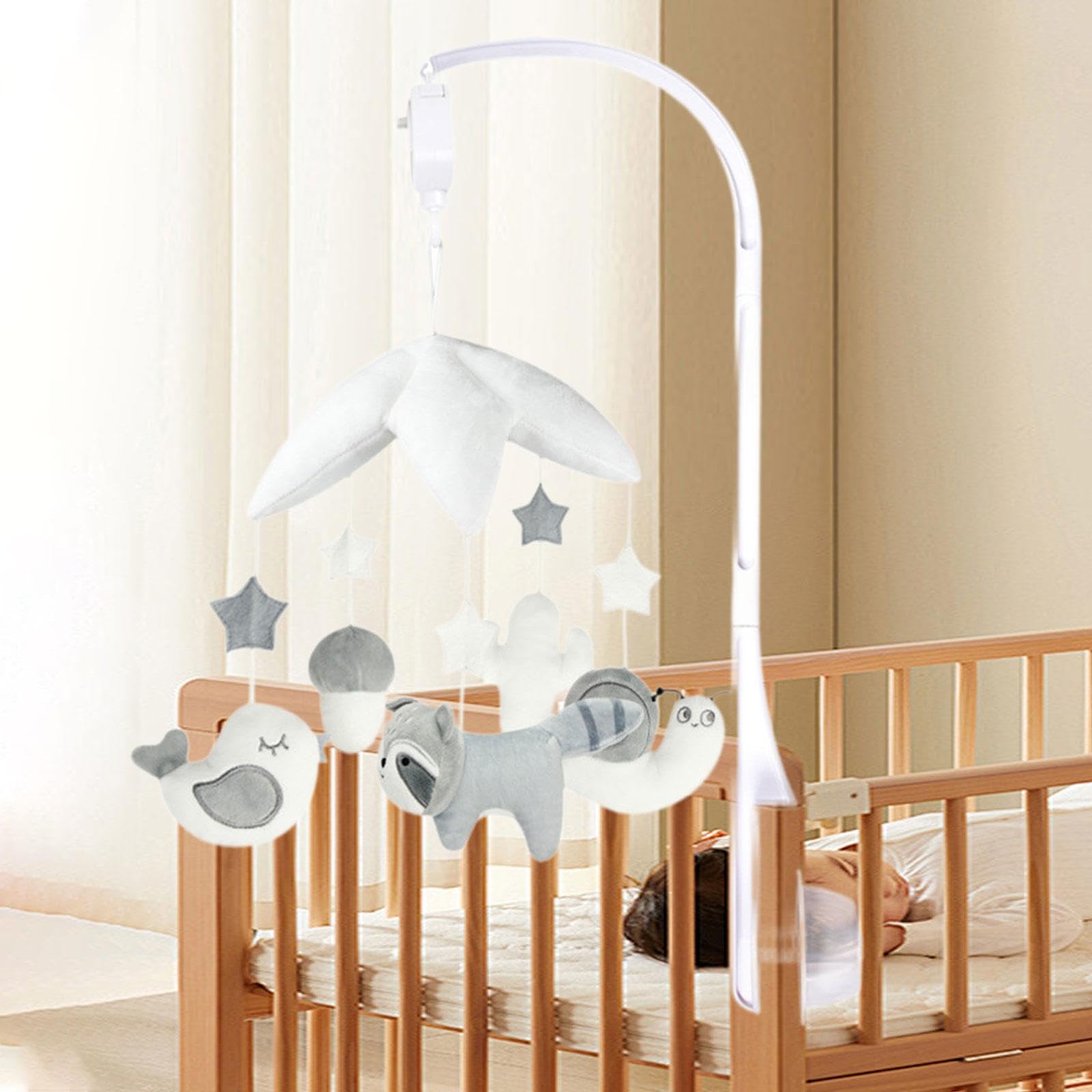 Mobile Enchanteur pour Berceau, Idéal pour Décorer La Chambre D'enfant, Renards