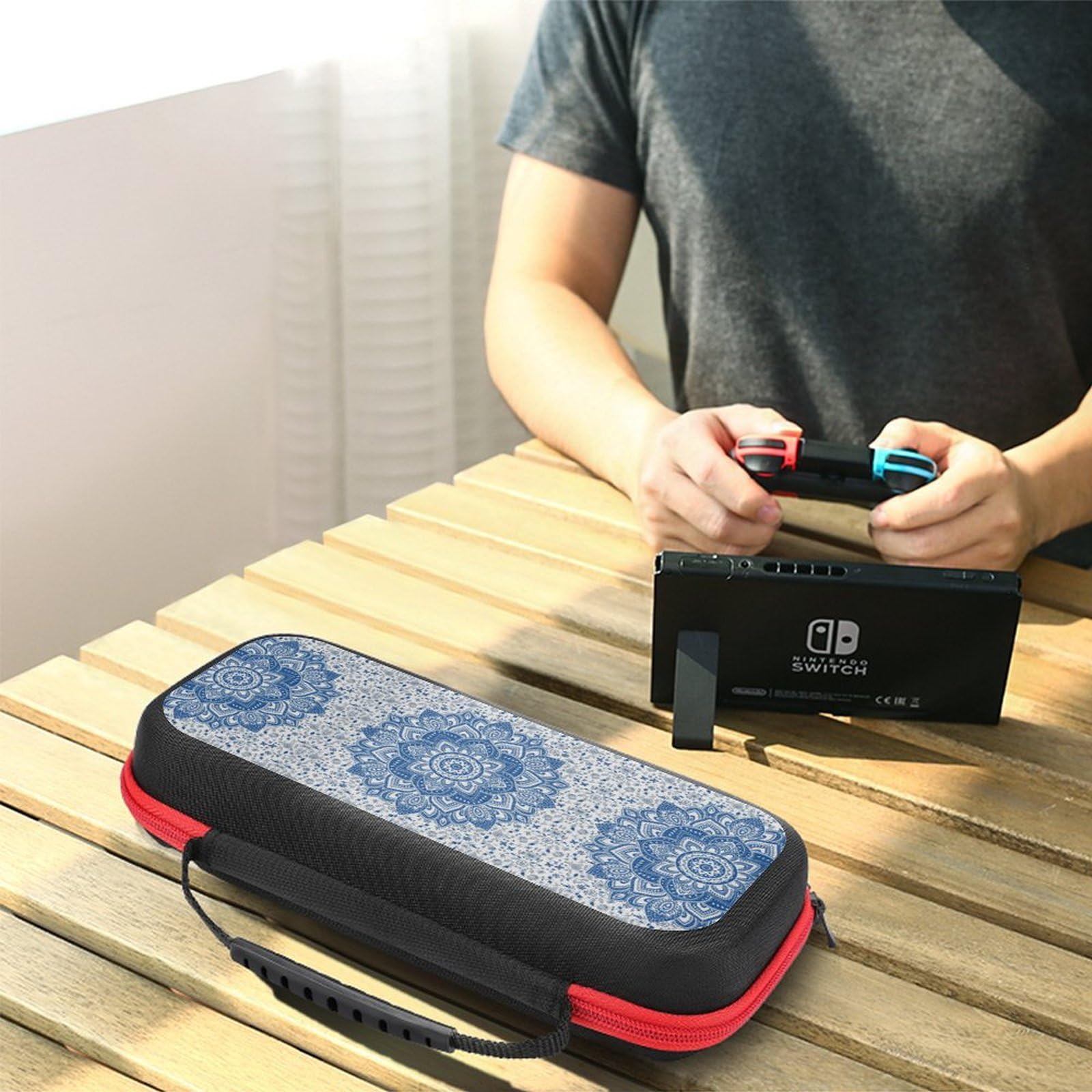 Amazon.co.jp: Switchケース ニンテンドースイッチケース ボヘミアン風