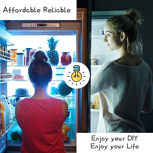 Miniatura 6 de Conjunto de módulo de luz LED para refrigerador W10695459, W10843353 compatible con whirlpool, kenmore, maytag, reemplaza W11126053, W11205083,