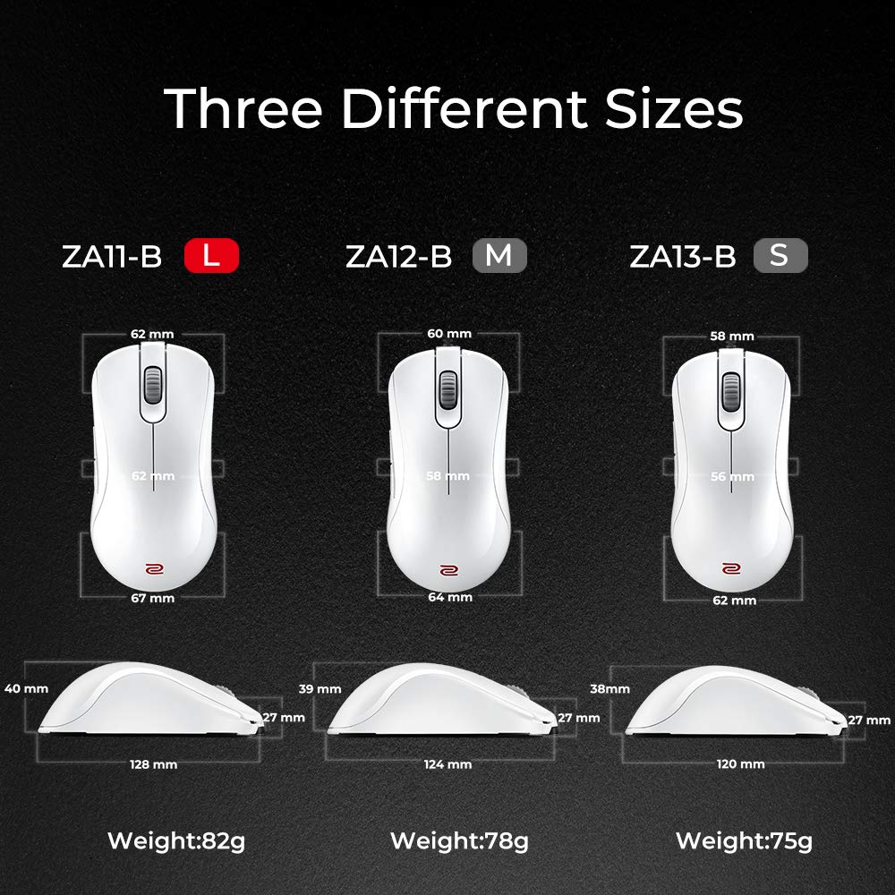Amazon | BenQ Zowie ZA11-B 左右対称ゲーミングマウス Esport用 
